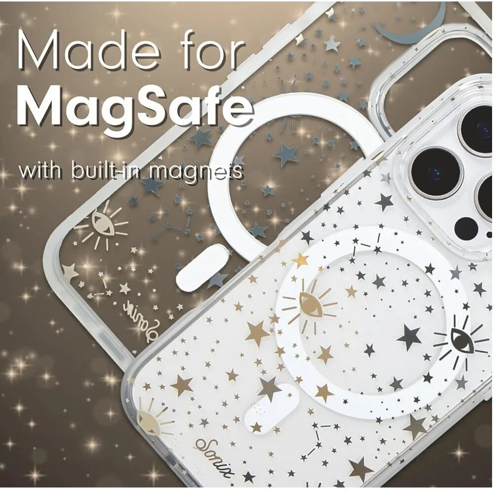 Sonix Case for iPhone 16 Pro Max – Cosmic Stars | MagSafe Compatible | NWT